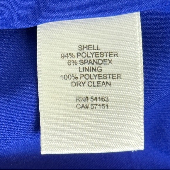 Eliza J Cobalt Blue Knee Length Dress 12 - Picture 8 of 10